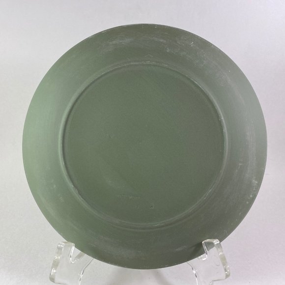 " Mother's Day Gift" Wedgwood Mother Plate 1972 Sage Green Jasper 6.5” - Picture 8 of 8
